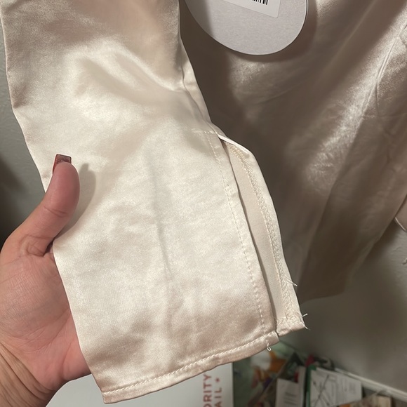 Princess Polly Star Power Mini Dress in Champagne - Picture 5 of 6